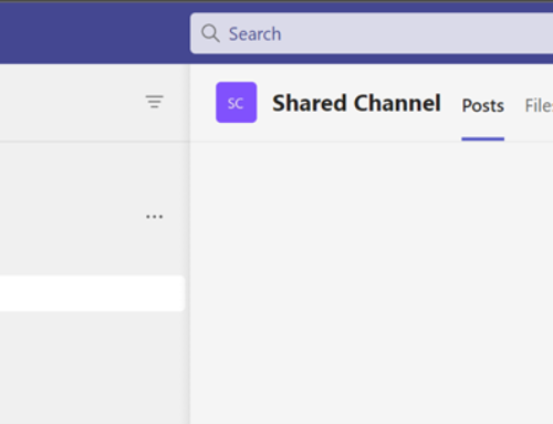 Microsoft Teams Shared Channels