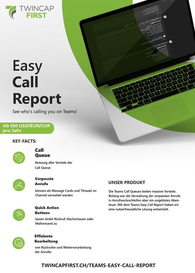 Easy Call Report Refreshed